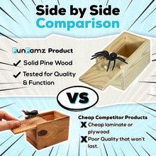 Load image into Gallery viewer, The FunFamz Mini Original Spider Prank Box
