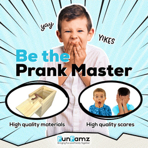 The FunFamz Original Snake Prank Box - A Realistic Snake Prank Gift